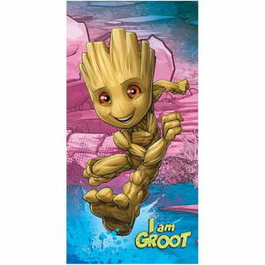 Pamut gyerek fürdőlepedő 70x140 cm Groot "I am groot" – Jerry Fabrics kép