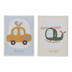 Gyerek kép készlet 2 db-os 30x40 cm Vehicles – Ixia kép