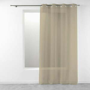 Bézs fényáteresztő függöny 140x280 cm Telma – douceur d'intérieur kép