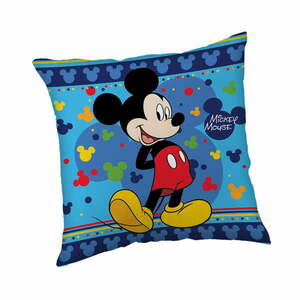 Fleece gyerek párna 40x40 cm Mickey "Blue" – Jerry Fabrics kép
