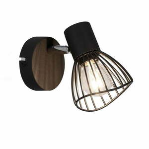 Fekete fali lámpa Fly – Candellux Lighting kép
