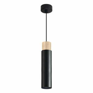 Fekete függőlámpa fém búrával Claro – Candellux Lighting kép