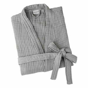 Szürke muszlin fürdőköpeny S/M Kimono – Foutastic kép
