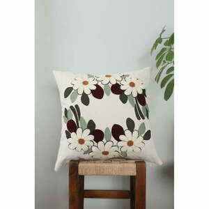 Len párnahuzat 43x43 cm Papatya – Mioli Decor kép