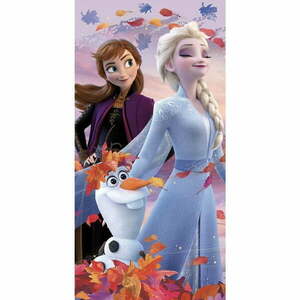 Pamut gyerek fürdőlepedő 70x140 cm Frozen "Nature Spell" – Jerry Fabrics kép