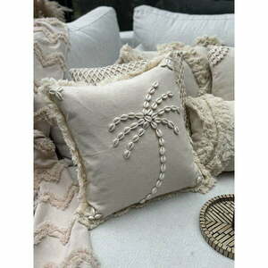 Pamut párnahuzat 43x43 cm Seashells – Mioli Decor kép