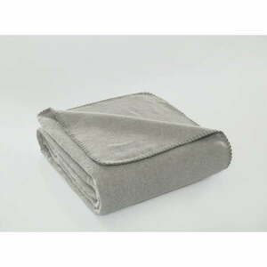 Szürke fleece takaró 130x170 cm Brighton – Mijolnir kép
