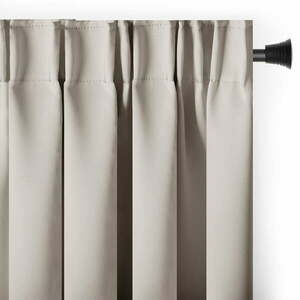 Bézs sötétítő termo függöny 140x270 cm Pleat – Restilo kép