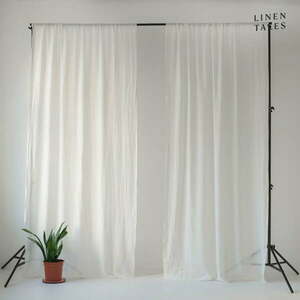 Fehér átlátszó függöny 130x330 cm Daytime – Linen Tales kép