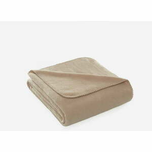 Bézs fleece takaró 130x170 cm Brighton – Mijolnir kép