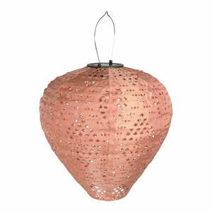 Rózsaszín napelemes kültéri LED lámpás (magasság 30 cm) Greatham – House Nordic kép