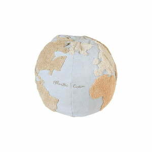 Kék-bézs gyerek babzsákfotel World Map – Lorena Canals kép