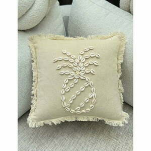 Pamut párnahuzat 43x43 cm Seashells – Mioli Decor kép