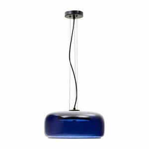 Sötétkék LED függőlámpa üveg búrával ø 38 cm Reig – Kave Home kép