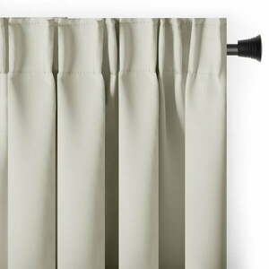 Krémszínű sötétítő termo függöny 140x245 cm Pleat – Restilo kép