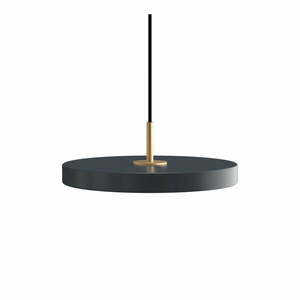 Antracitszürke fém LED dimmelhető függőlámpa fém búrával ø 31 cm Asteria Plus – UMAGE kép