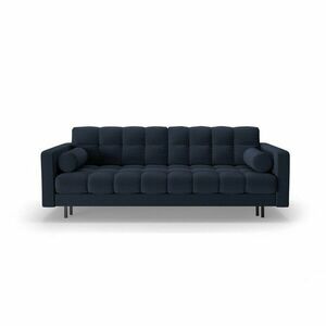 Sötétkék kinyitható tárolóhelyes kanapé 222 cm Bali – Cosmopolitan Design kép