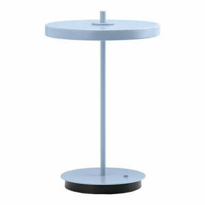 Világoskék fém LED asztali lámpa fém búrával (magasság 31 cm) Asteria Move – UMAGE kép