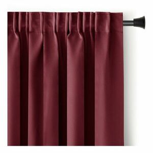 Borvörös sötétítő termo függöny 140x245 cm Pleat – Restilo kép