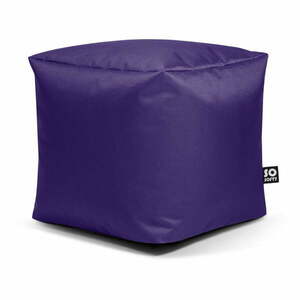 Lila gyerek babzsákfotel Cube M – So Soft? kép