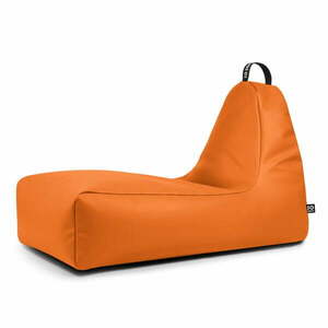 Narancssárga bőrutánzat babzsákfotel Chill XXL – So Soft? kép