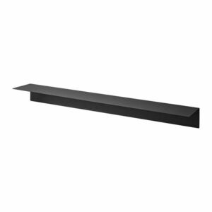 Fekete fém fali polc 90 cm – YAMAZAKI kép
