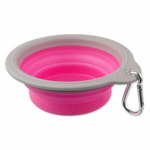 Műanyag utazó tálka kutyáknak ø 15 cm Dog Fantasy – Plaček Pet Products kép