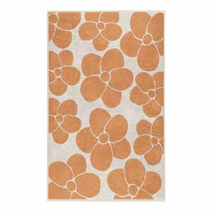 Narancssárga mosható szőnyeg 60x100 cm Orange Meadow – Mila Home kép