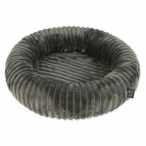 Sötétszürke fekhely kutyáknak ø 60 cm Dog Fantasy Stripe – Plaček Pet Products kép