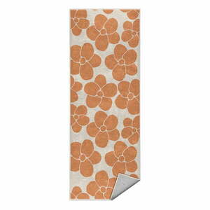 Narancssárga mosható futószőnyeg 60x230 cm Orange Meadow – Mila Home kép