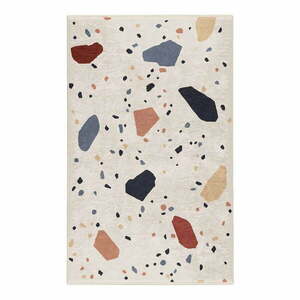 Krémszínű mosható szőnyeg 60x100 cm Cracked Terrazzo – Mila Home kép
