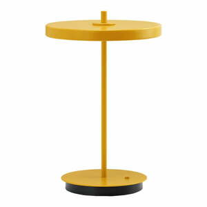 Sárga fém LED asztali lámpa fém búrával (magasság 31 cm) Asteria Move – UMAGE kép