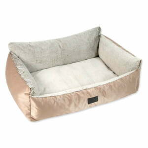 Aranyszínű fekhely kutyáknak 58x46 cm Dog Fantasy Lux Platinum – Plaček Pet Products kép