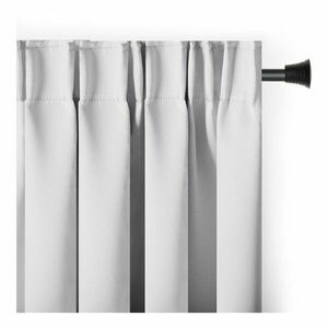 Fehér sötétítő termo függöny 140x245 cm Pleat – Restilo kép