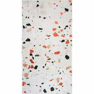 Narancssárga-elefántcsont színű mosható szőnyeg 60x100 cm Italian Stone – Vitaus kép
