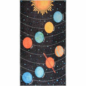 Mosható gyerek játszószőnyeg 100x160 cm Solar System – Vitaus kép