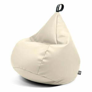 Bézs bőrutánzat babzsákfotel Drop L – So Soft? kép
