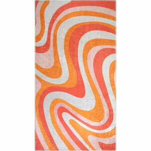 Narancssárga mosható futószőnyeg 80x200 cm Colors of Joy – Vitaus kép