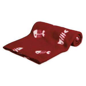 Piros fleece takaró macskáknak 100x70 cm Trixie Barney – Plaček Pet Products kép