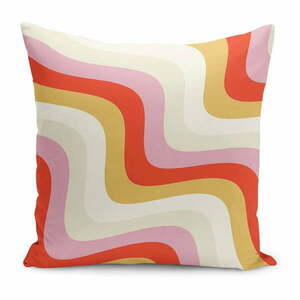 Párnahuzat 43x43 cm Creamy Raspberry Swirl – Mila Home kép