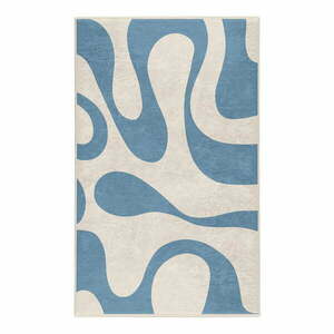 Kék mosható szőnyeg 60x100 cm Blue Latte – Mila Home kép