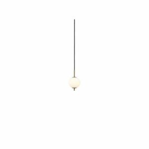 Sárgaréz színű fém LED függőlámpa üveg búrával ø 12 cm Audrey – UMAGE kép