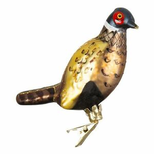 Üveg kézzel készített karácsonyfadísz 18, 5 cm Bird – Sass & Belle kép