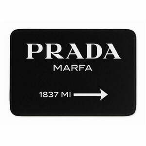 Fekete bársony fürdőszobai kilépő 60x100 cm Prada – Mila Home kép