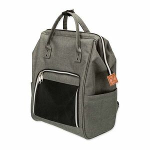 Szürke hátizsák kisállatoknak 22x32 cm Trixie Ava – Plaček Pet Products kép