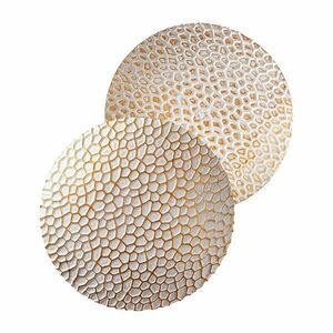 Fehér-aranyszínű LED fali lámpa ø 21 cm Yosma – Opviq lights kép