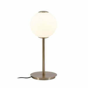 Sárgaréz színű fém LED dimmelhető asztali lámpa üveg búrával (magasság 37 cm) Audrey Table – UMAGE kép