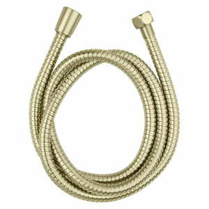 Matt aranyszínű rozsdamentes acél zuhanycső 150 cm Brass – Wenko kép
