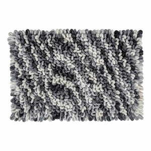 Szürkéskék textil fürdőszobai kilépő 60x90 cm Lerici – Wenko kép