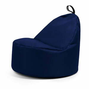 Sötétkék babzsákfotel Round L – So Soft? kép